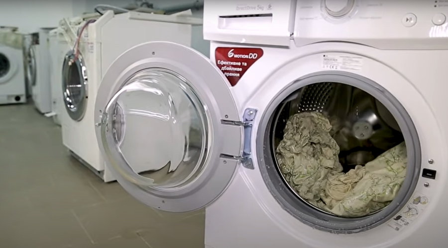 Почему стиральная машина Бош не отжимает белье